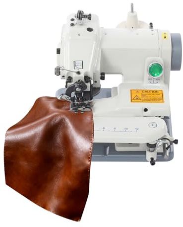 Nähmaschine Blindstitch Nähmaschines, 100W 220V Nähmaschine für Anfänger, 1200rpm Tragbare Profi Nähmaschine, Automatischem Spulen, Leiser Motor, Nähmaschine für Unsichtbare Nähte und Blindsaum
