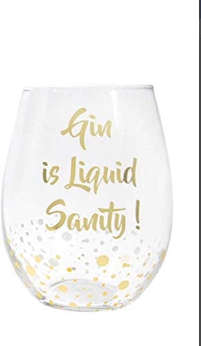 1 Gin Glass - PLEASE NOTE: A DESIGN WILL BE PICKED UP RANDOMLY - A Perfect Gin Glassware for Gin Enthusiasts Men and Women