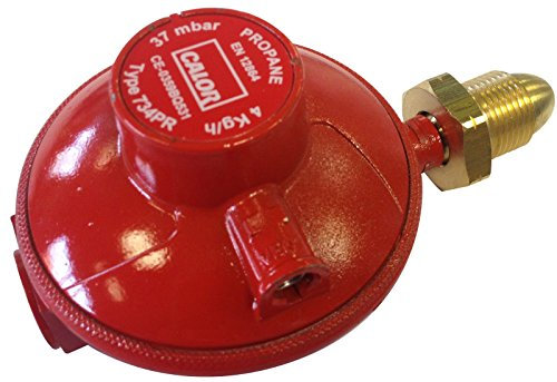 Calor Gas Brand 37Mbar Propane Gas Regulator 4Kg Per Hour 5 Year Warranty