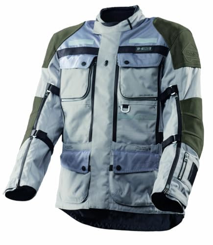 IXS Tour Lt Jacket Montevideo-Air 2 Light Grey-Dark Grey L