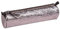Clairefontaine 410029C Schlampermäppchen aus Leder Celeste Rund Ø5,5 x 22cm, 1 Stück, Lazer Alba