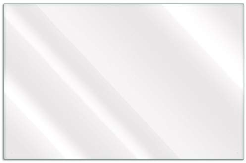 Wallario Glasplatte ESG transparent, farblos - Maße: 80 x 52 cm, 4 mm dick
