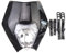 WOOSTAR 12V 35W Enduro Scheinwerfer S2 Halogen Glühlampe Ersatz für Suzuki SX EXC XCF Supermoto Chinesisch ATV Roller Pocket Dirtbike Schwarz