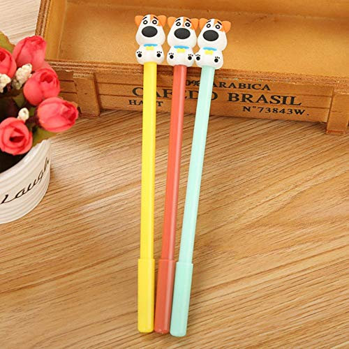 1 pièces stylo de style en métal de dessin animé hors de l'étui à crayons écrire un sac à crayons facile et lisse papeterie fournitures scolaires créatives, 300-aléatoire 1 pièces