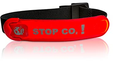 Z:NEX Aufladbares USB LED Armband/Leuchtarmband für Sport & Outdoor. Hell Leuchtend - perfekt für optimale Sichtbarkeit bei sportlichen Nachtaktivitäten und im Straßenverkehr
