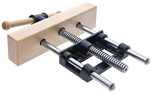 Schraubstock, Holzschraubstock Ma Stahlschmieden für Woodworker Tool, Ohne Holzständer, Schwarz Light7inch