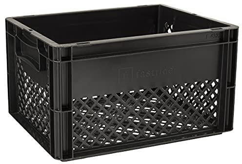 FAST RIDER Fastrider Fahrradkiste Medium Black 22L