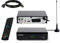 Vantage VT-92 DVBT2 Receiver Bundle mit passiver DVBT2 Antenne, DVB-T2 Receiver mit Full HD-Auslösung und Installationsassistent, Digital Receiver mit HDMI und Scart-Anschluss, Inkl. 2m HDMI Kabel