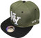 beybey NY Baseball Snapback Cap New York originelle Caps für Coole Typen (Olive schwarz)