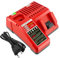 ADVTRONICS 3A 12V-18V Ersatz Ladegerät Kompatibel mit Milwaukee 12V-18V M18 M12 Akku 48-59-1806 48-59-1840 2710-20 48-11-244 M12B2 M12B4