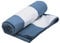 Sea to Summit - DryLite Towel Reisehandtuch XXL - Mikrofaser Strandtuch - Superweich & Samtig - Saugfähig & Schnelltrocknend - Aufhänger & Tasche - Reisen & Fitness - 85 x 170cm - Beach Blue - 495g