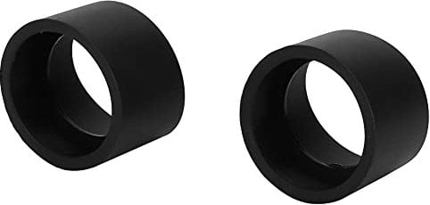 2PCS Eyepiece Cover Eyepiece Binocular Eye Cups Replacement Soft Rubber 36mm Diameter Stereo Microscope Accessory for Stereo Microscope(Flat Angle) (KP-H1 bevel)