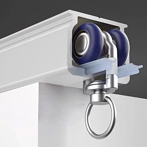 Vorhangschiene Gardinenschiene Gardinenstange Weiß Vorhang Gleitschiene, Raumteiler Vorhangstange Für Kinderzimmer, Krankenhaus, Wohnzimmer Und Kleiderschrank, Leicht Zu Schneiden ( Color : Ceiling Mo