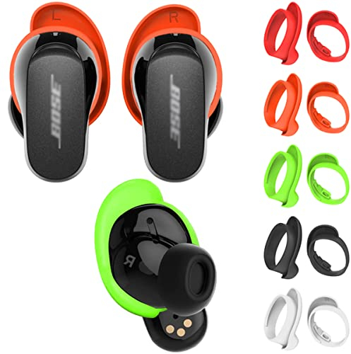BLOOOK Ohrpolster Kompatibel für Bose QuietComfort Earbuds II & Bose QuietComfort Ultra Ohrstöpsel,Ohrhörer Zubehör Kompatibel für Bose QC Earbuds 2 II & Bose QC Ultra Abdeckungen Aufsätze