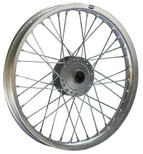 Alu Felge 17 Zoll vorne Schwarz elox. für 12 mm Achse Dirt Bike Pit Bike