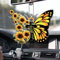 Schmetterling Auto Rückspiegel Zubehör, Schmetterling Auto Hängende Ornament, Christian Jesus Kreuz Auto Anhänger für Home Dekoration Andenken Weihnachten Valentinstag Auto Geschenke für Männer Frauen