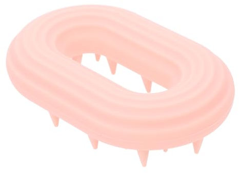 FOYTOKI Haar Kopfhaut Massagebürste Ergonomisches Design Für Shampoo Und Kopfhautpflege Für Haartypen Haarwachstums Entspannende Massagewirkung Für Erwachsene Farbe Initial Love