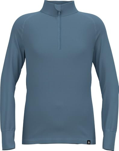 Odlo Thermounterwäsche Kinder Active Warm I Sportunterwäsche Mädchen Jungen I Langarm Thermoshirt