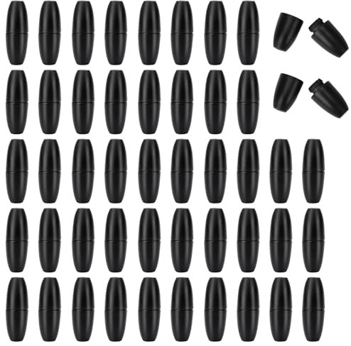 COMNICO 50 Stück Kunststoff-Perlenverbinder Break Away Sicherheitsverschluss Armband Verschlüsse Kettenverschlüsse zum Basteln für Halsketten, Armbänder, Schlüsselbänder, Schmuck, DIY