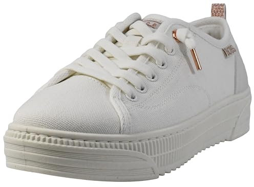 Skechers Women's Bobs Copa Sneaker, Off-white, 7.5 Wide