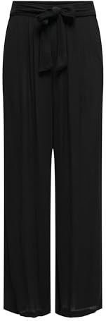 ONLY Damen Locker Geschnittene Hose Mit Gürtel In Der Taille Female Hose Onlpakja Locker Geschnitten Hose