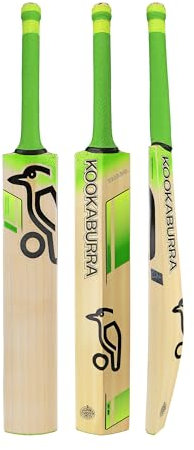 Kookaburra Unisex Jugend Kahuna 6.5 Cricket Bat Cricketschläger, Lime, Harrow
