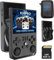 Consola Portatil Retro R36 Pro 2025 con más de 22.000 Juegos y 128 GB - Juegos de PSP, GameB, PS1, SuperNint, MegaD, NeoG, etc. +30 Emuladores -Pantalla HD IPS de 3.5' - Bateria 4000mah - Funda Regalo