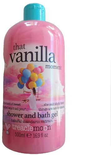 Treaclemoon That Vanilla Moment Shower & Bath Gel – 500ml | Luxurious & Indulgent Bath Experience