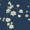Fiula Navy Blue Peel and Stick Wallpaper Floral Self Adhesive Vinyl Wrap Roll Stick on Wallpaper Vintage Botanical Contact Paper Furniture Sticker Cabinet White Flower Bedroom Waterproof 41CMx10M