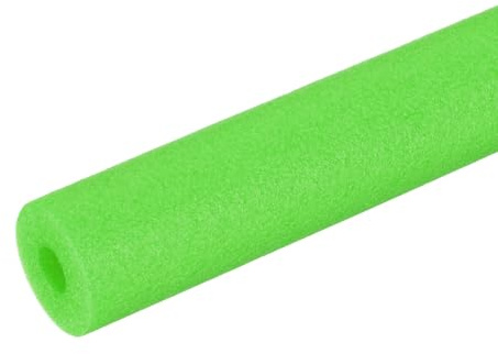 PATIKIL Rohrisolierung Schaumstoff Ø 12mm, 1m Lange 11.5mm Dick Isolierung Rohr Schaumstoffschlauch für Heizung Sanitär Heizungsrohr Schwimmbadgriff (Grün)