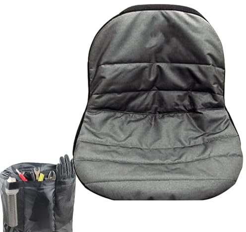 Cubierta del asiento del cortacésped - Cubierta de cojín del tractor, Protector de tela Oxford | Accesorios de corte resistentes al agua duraderos, cubiertas de equipos de césped de servicio pesado, a