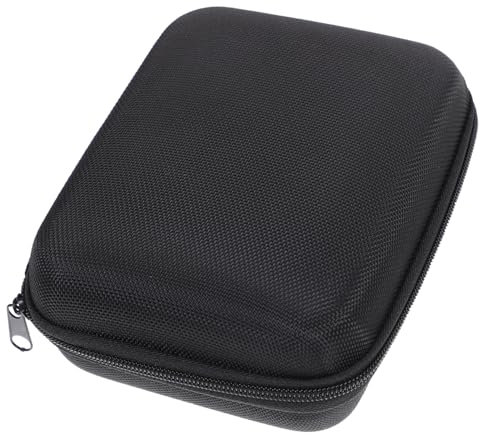 FUNNETOYU Compatto Organizer Portatile Per Charger e Hard Disk Custodia Rigida Eva Antipressione Versatile Per Dispositivi Elettronici e Accessori Nero