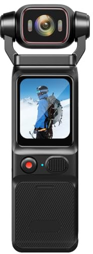 Tosuny 4K Handheld Video Camera, WiFi Vlogging Camcorder with APP, 180° Rotated Head, 1.69 Touchscreen, 4X Zoom, 6 Axis Gyro Stabilization, 140° Wide Angle, for Sports, Travel