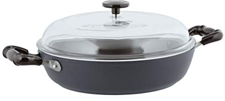Sambonet 51015 – 78 Vintage Quarzo Nero – Padella in Alluminio, Rivestimento: Sonstige Rivestimento