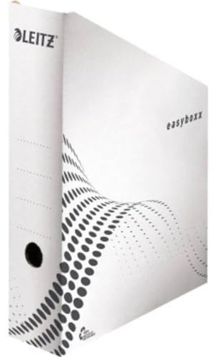 Esselte Leitz Archiv-Stehsammler easyboxx, A4, Wellpappe, weiß, 5 Stück