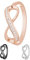 Treuheld® | Ring - Unendlichkeit/Infinity | 925 Sterling Silver | in Roségold mit Zirkonia - Kristallen | Ringgröße 56 | Breite 2mm | Damen