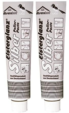 Elsterglanz 150ml (2x) Universal Chrom Kunstst Silber Keramik Alu