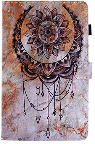 Cover Galaxy Tab E 9.6, Lspcase Custodia Portafoglio Samsung Tab E 9.6 Pollice Supporto Magnetica Case Flip Cover con Slot per Schede per Samsung Galaxy Tab E 9.6 SM-T560 / SM-T561 Cacciatore di Sogni
