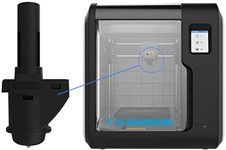 LICHIFIT Ersatz 0,4-mm-Düsenbaugruppe Hotend-Kit für Adventurer 3/4 3D-Drucker Upgrade-Zubehör