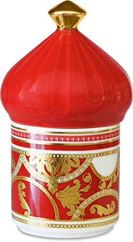 BACI MILANO - MAROC&ROLL - Scatola Porta Oggetti Mini Oro E Rossa - GLMULTI1.GAL02