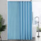 Furlinic Tende Doccia Anti-Muffa Tessuto in Poliestere, Grande Tende Doccia Impermeabile &Lavabile,Tenda Vasca da Bagno con 12 Ganci Tenda doccia Azzurro-200x240cm.