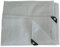 2m x 2m Heavy-Duty Waterproof Mesh Clear Tarpaulin, Reinforced Transparent Tarp Cover with Rubber Strengthened Corners, Groundsheet, Outdoor Polyethylene Sheeting