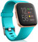 Oielai für Fitbit Versa 2 Armband/Fitbit Versa Armband, Silikon Sport Klassisch Ersatzarmband Armbänder Kompatibel mit Fitbit Versa Lite/Fitbit Versa 2/Fitbit Versa für Frauen Männer, Klein Blaugrün