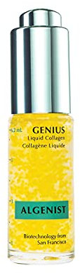 Algenist GENIUS Liquid Collagen Mini - Vegan, Plant-Based Collagen Dropper with Vitamin E & Omega 3, 6 & 9 - Active Anti-Aging Formula - Non-Comedogenic & Hypoallergenic Skincare (6.2ml / 0.21oz)