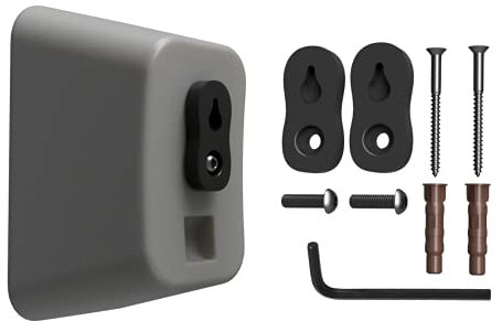 Surround Sound Speaker Wall Mount Brackets Slim Universal Up To 4kg 1/4 UNC Mount Work With Logitech Monitor Audio Sony Bose Panasonic Boston Acoustics