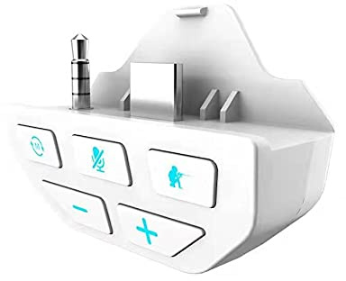 SCTEWELL Amplificateur de son - Adaptateur de casque audio multiple compatible avec Xbox One Series X/S - Adaptateur de casque audio compatible avec combiné Xbox - Commande vocale - Mode muet à une