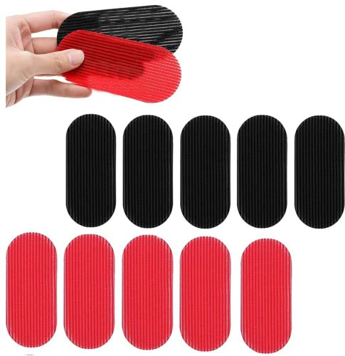 Lot de 20 pinces à cheveux magiques pour cheveux - Noir et rouge