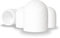 LALILL Sanding Caps LUX Pack of 10 - White Cutter Caps for Nail Cutters - Manicure, Pedicure & Podiatry - Attachments for Foot Care, Callus Removal, Nail Modeling, 13 mm 150 Grit