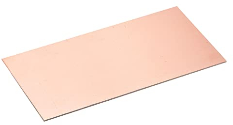 YOKIVE 5Stk PCB Kupfer Verkleidet Brett FR4 Einseitig Leere Leiterplatten Groß für Elektronische Hobbys Ätzen Schaltung Projekte (200mmx100mmx1.5mm)