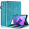 Vkooer Custodia Protettiva per Lenovo Tab P11 (2nd Gen)/ Pad Plus 2023 (11,5 Pollice) Cover Pelle PU Flip Portafoglio Tasca Case con Funzione Supporto e Slot per Schede, Turchese